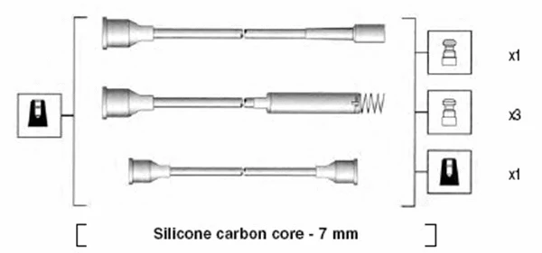 Ignition Cable Kit (941125350685)