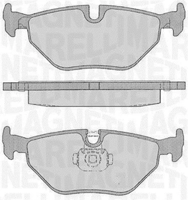 Brake Pad Set, disc brake (363916060157)