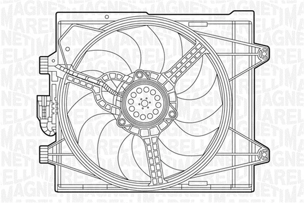 Fan, engine cooling (069422448010)