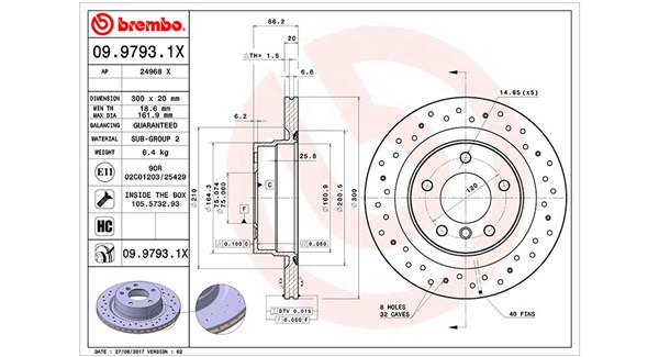 Brake Disc (360406087102)