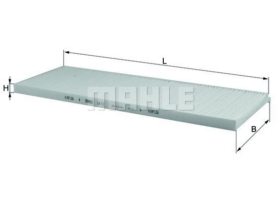 Filter, cabin air (154064172400)