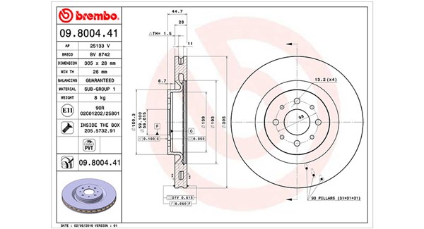 Brake Disc (360406064600)
