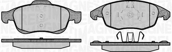 Brake Pad Set, disc brake (363916060169)
