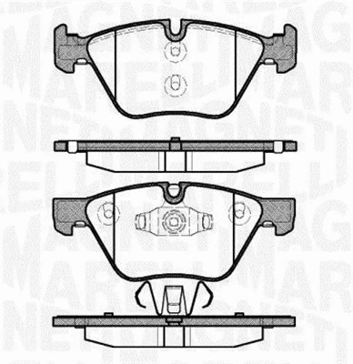 Brake Pad Set, disc brake (363916060507)