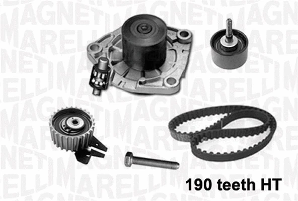 Water Pump & Timing Belt Kit (341401040001)