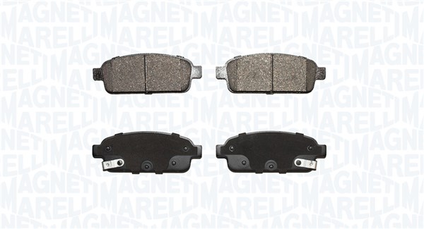 Brake Pad Set, disc brake (363916060433)