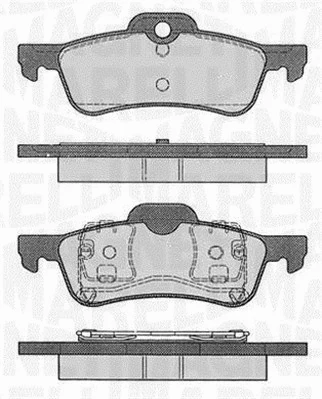 Brake Pad Set, disc brake (363916060574)