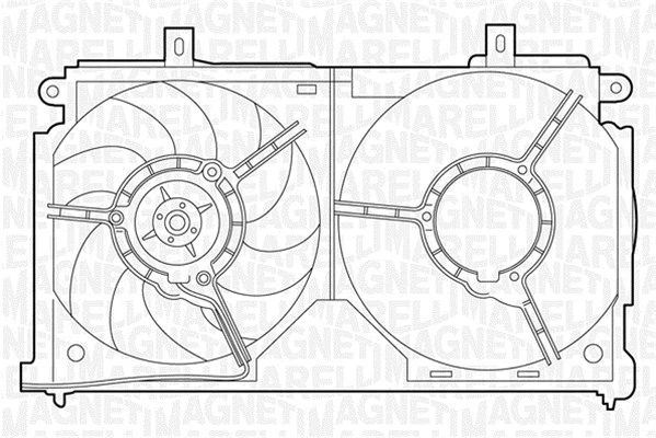 Fan, engine cooling (069422376010)
