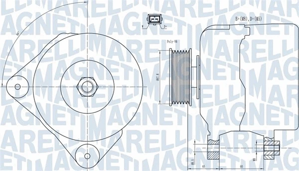 Alternator (063731228010)