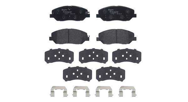 Brake Pad Set, disc brake (363700430036)