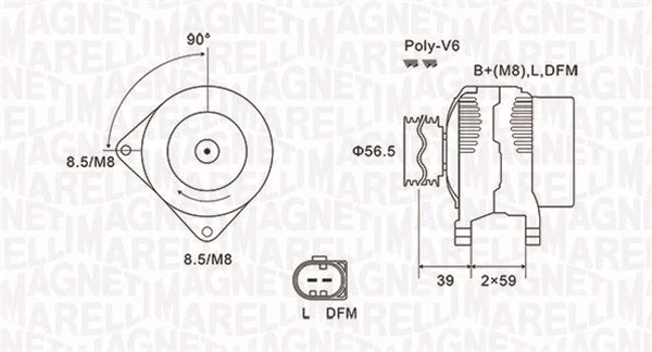 Alternator (063731911010)