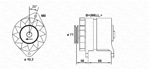 Alternator (944356971010)