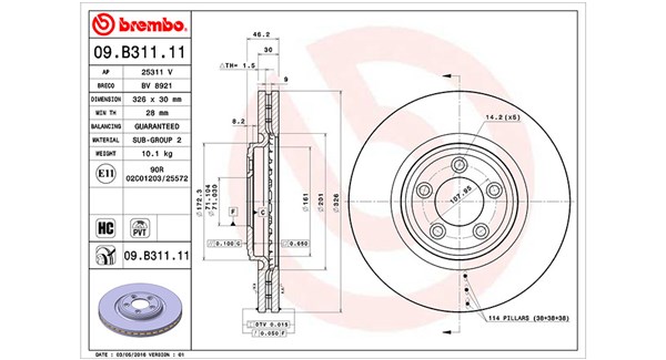 Brake Disc (360406111301)