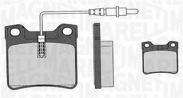 Brake Pad Set, disc brake (363916060326)