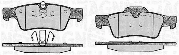 Brake Pad Set, disc brake (363916060640)