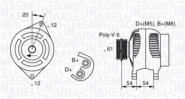 Alternator (063321819010)