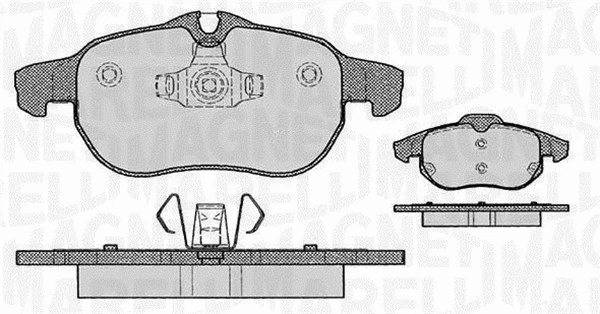 Brake Pad Set, disc brake (363916060162)