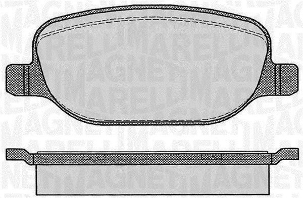 Brake Pad Set, disc brake (363916060114)