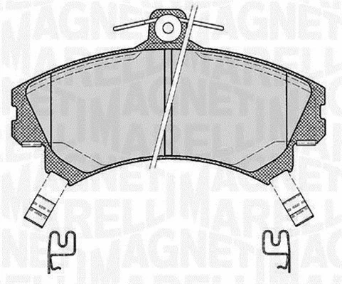 Brake Pad Set, disc brake (363916060334)