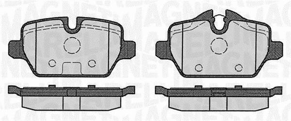 Brake Pad Set, disc brake (363916060148)