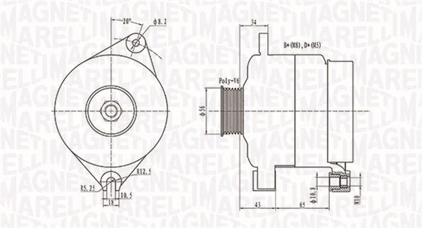 Alternator (063731086010)