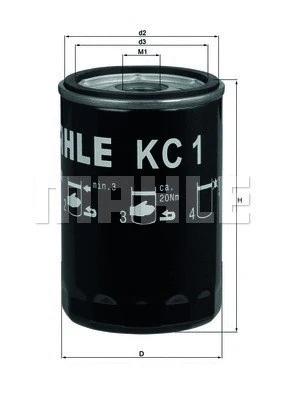 Fuel Filter (154081102800)