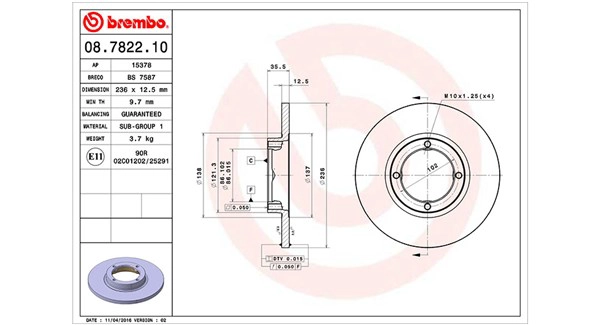 Brake Disc (360406020200)