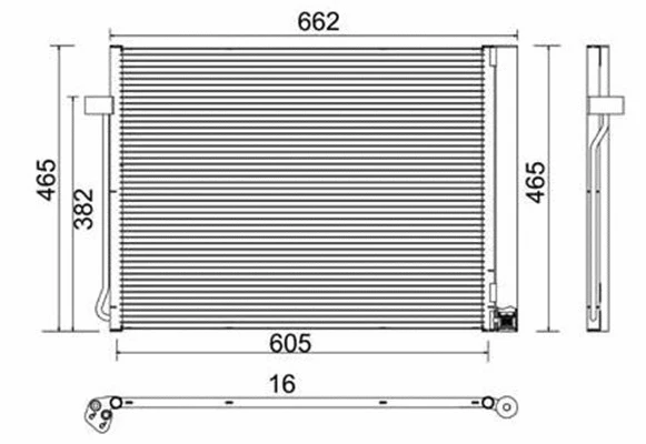 Condenser, air conditioning (359003220310)