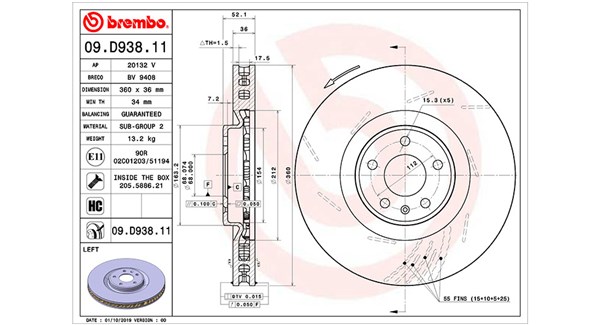 Brake Disc (360406169101)