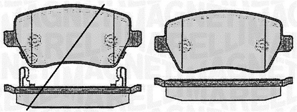 Brake Pad Set, disc brake (363916060594)