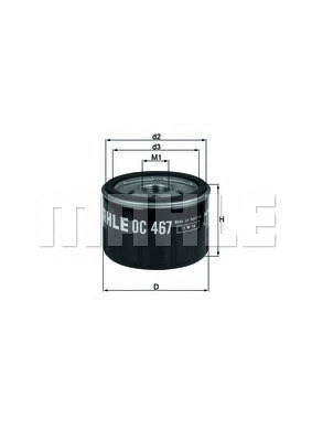 Oil Filter (154066931050)