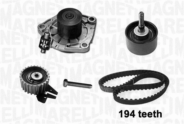 Water Pump & Timing Belt Kit (341404050001)