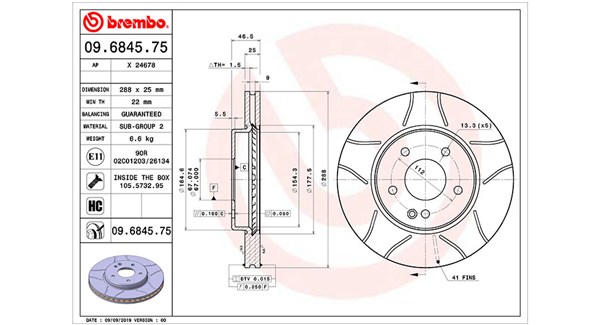 Brake Disc (360406006305)