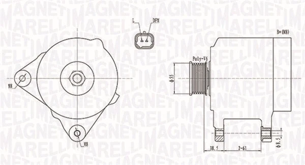 Alternator (063732043010)