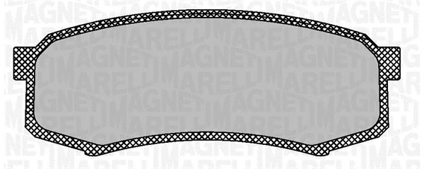 Brake Pad Set, disc brake (363916060705)
