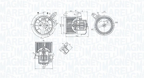 Interior Blower (069412247010)