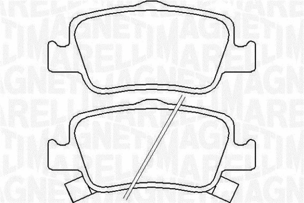 Brake Pad Set, disc brake (363916060666)