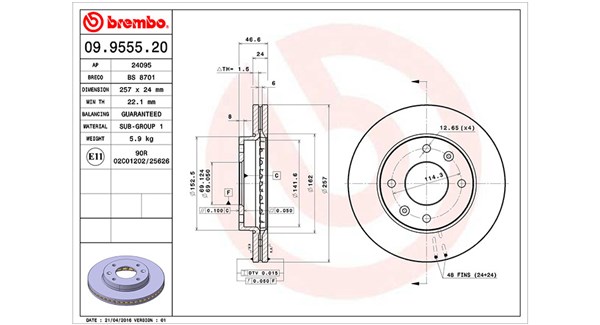 Brake Disc (360406019700)