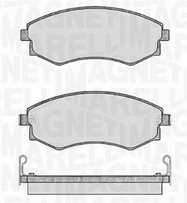 Brake Pad Set, disc brake (363916060467)