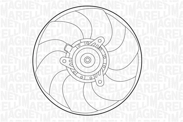 Fan, engine cooling (069422372010)