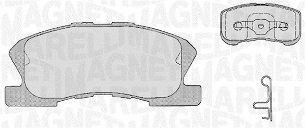 Brake Pad Set, disc brake (363916060209)