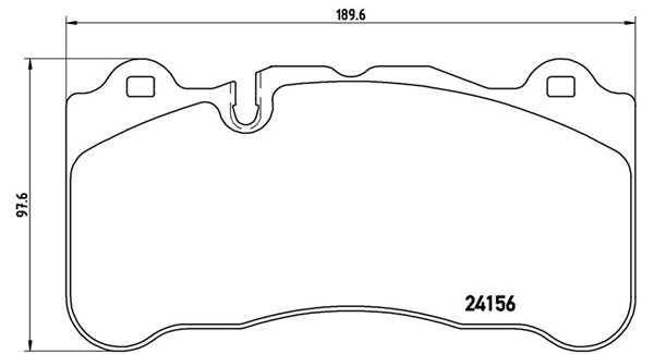 Brake Pad Set, disc brake (363700450078)