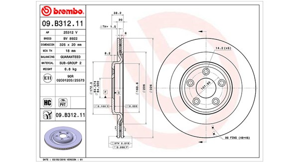 Brake Disc (360406111601)