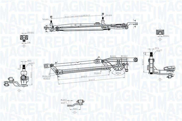 Wiper Linkage (085570700010)