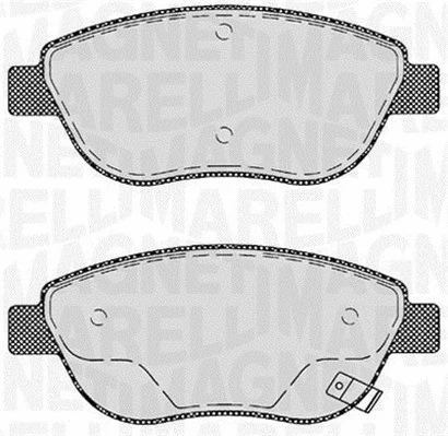 Brake Pad Set, disc brake (363916060561)