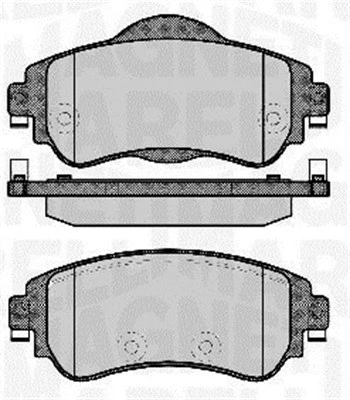 Brake Pad Set, disc brake (363916060753)