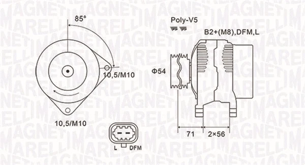 Alternator (063731973010)