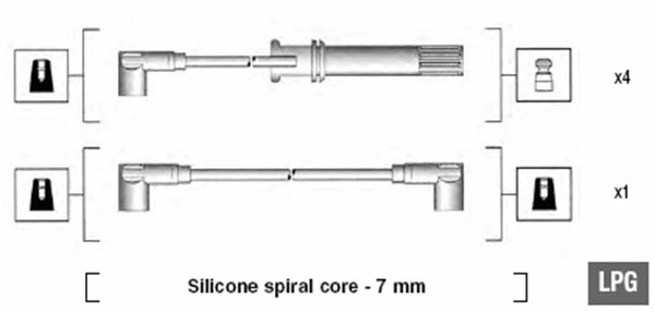 Ignition Cable Kit (941105210644)