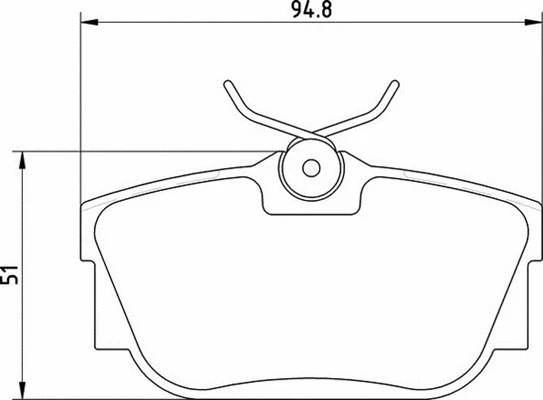 Brake Pad Set, disc brake (363700205137)