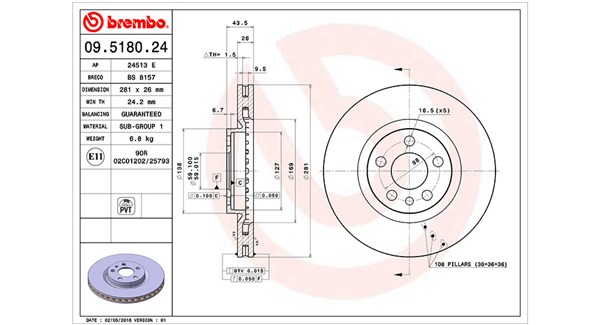 Brake Disc (360406000600)